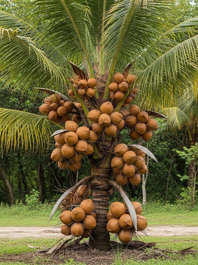 RAF Ultra CHOCOLATE Dwarf Coconut Plants